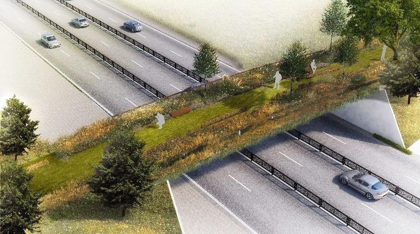 Taksim Gezi Parkı İle Ma&ccedil;ka Demokrasi Parkı Arasına Ekolojik Yaya K&ouml;pr&uuml;s&uuml;