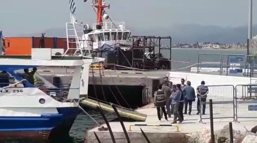 Geri Kabul Anlaşması Kapsamında 15 M&uuml;lteci Dikili&rsquo;ye Getirildi