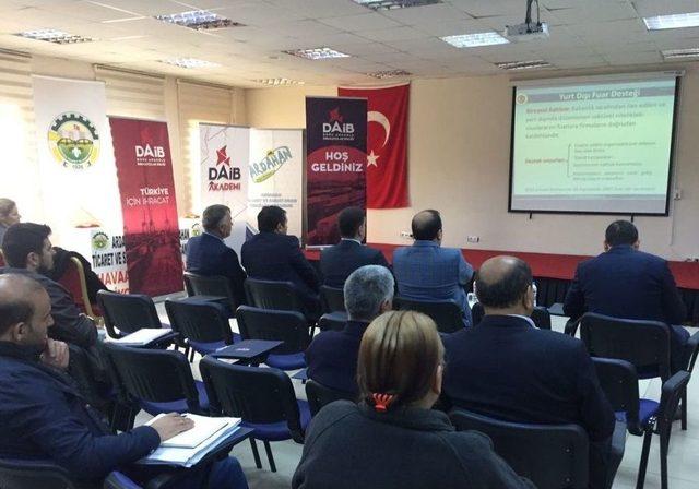 Daib’den Dış Ticaret Bilgilendirme Seminerleri