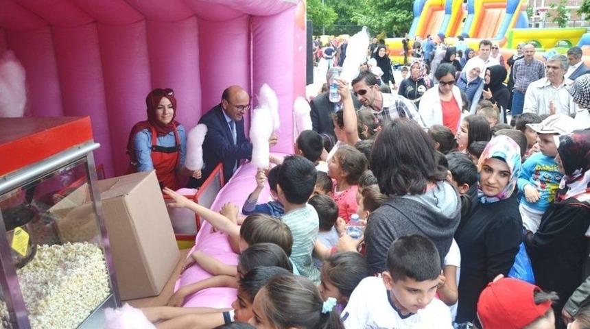 &Ccedil;ocuklar Doyasıya Eğlendi