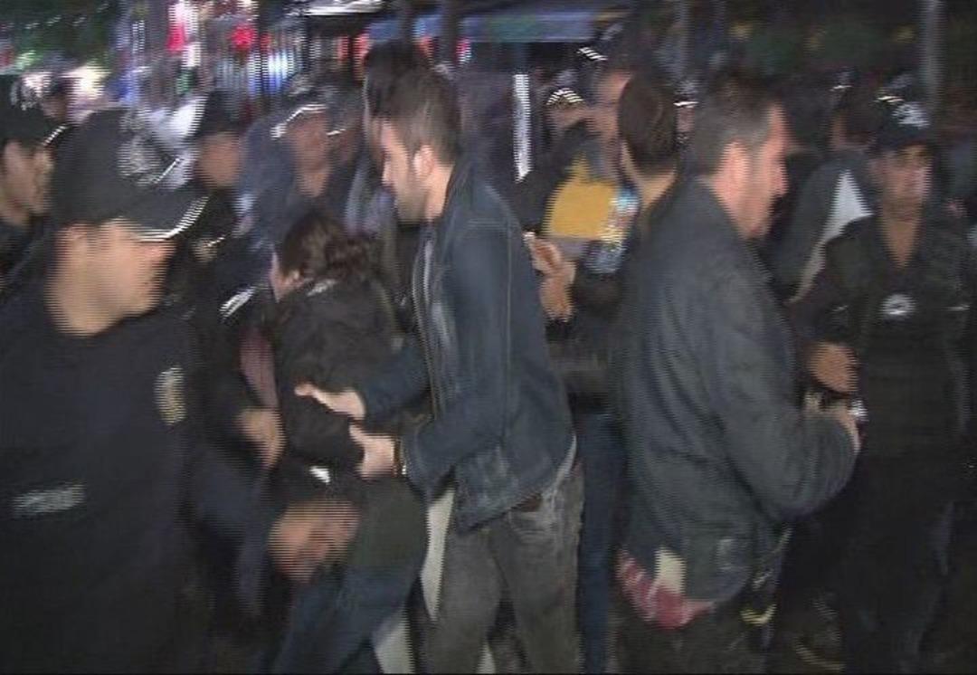 Başkent&rsquo;te Khk Protestosuna Polis M&uuml;dahalesi: 5 G&ouml;zaltı