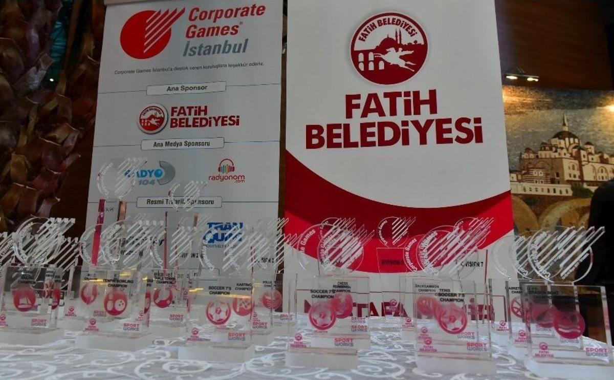 Corporate Games Yarışlarında Dereceye Girenlere &Ouml;d&uuml;lleri Takdim Edildi