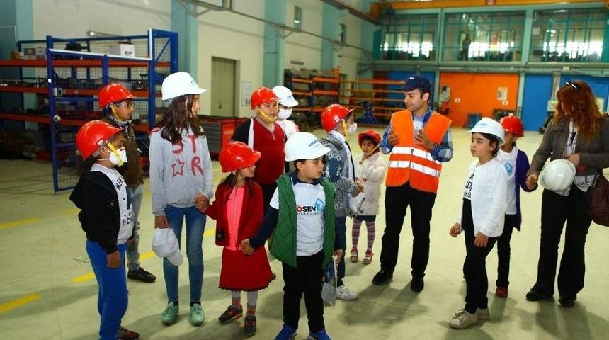 L&ouml;semili &Ccedil;ocukların Ulaşım Ziyareti