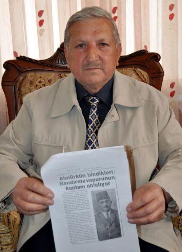 Ata yı&nbsp;Samsun&rsquo;A G&ouml;t&uuml;ren Kaptan İsmail Hakkı Unutuldu 1