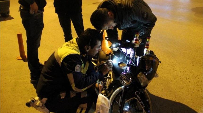 300 Liralık Motosikletine 6 Bin Lira Para Cezası Kesildi