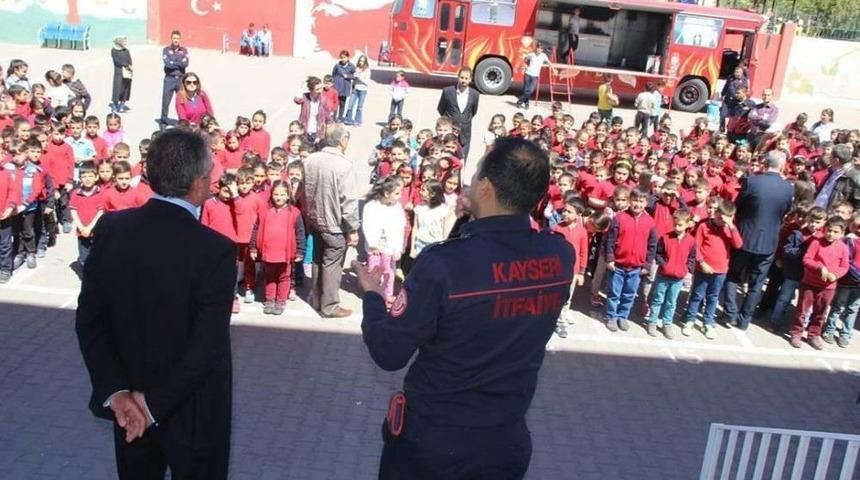 Okullarda &rsquo;yangın&rsquo; Eğitimi