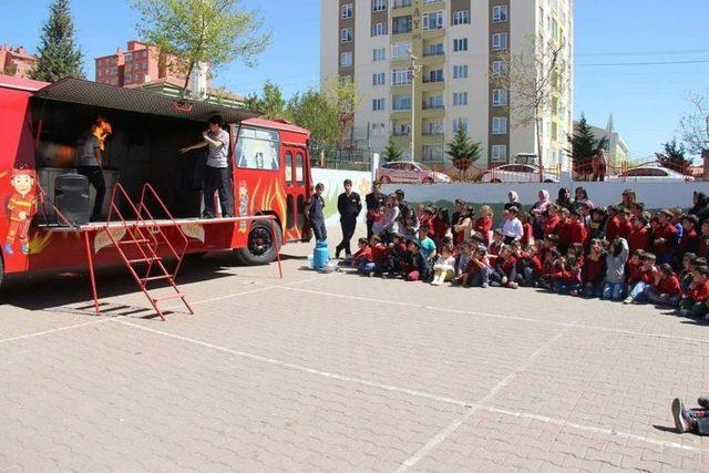 Okullarda ’yangın’ Eğitimi 3