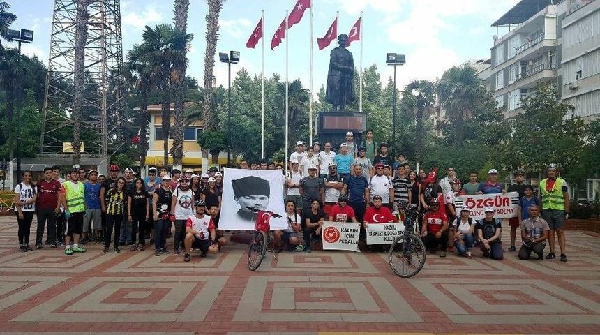 Nazilli&rsquo;de Pedallar Kalp Sağlığı &Ccedil;evrildi