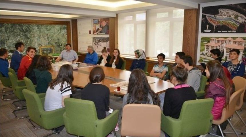 Gen&ccedil; Kayak&ccedil;ılardan Gediz Belediyesine Ziyaret