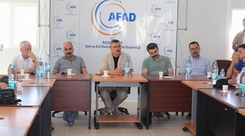 Afad Başkan Yardımcısı Fatih &Ouml;zer Kilis&rsquo;te