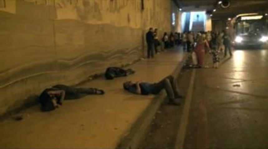 (özel Haber) Taksim’de Yürekleri Sızlatan Görüntü