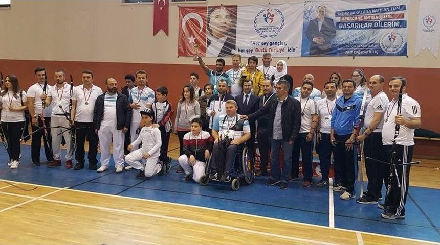 Gen&ccedil;lik Haftası Ok&ccedil;uluk Şampiyonası Fatsa&rsquo;da Yapıldı