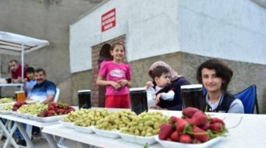 Dulkadiroğlu Belediyesi&rsquo;nden "dut Satış Noktası"
