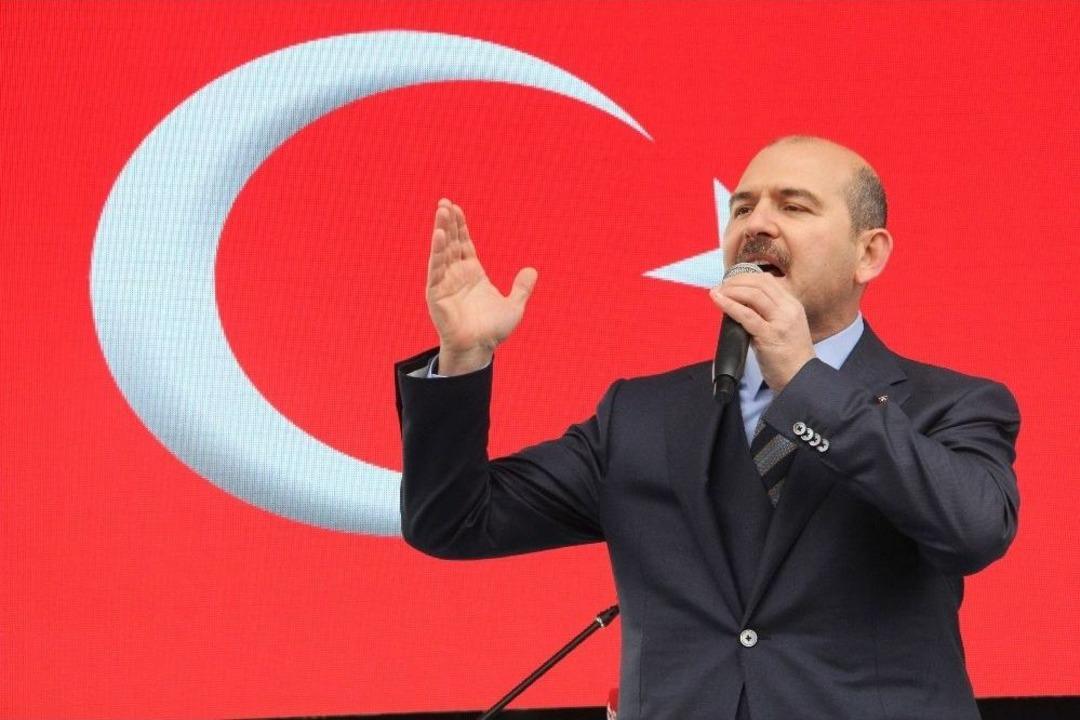 İ&ccedil;işleri Bakanı S&uuml;leyman Soylu: