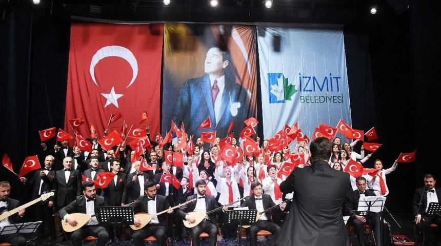 Kahramanlık T&uuml;rk&uuml;leri Hep Bir Ağızdan S&ouml;ylendi