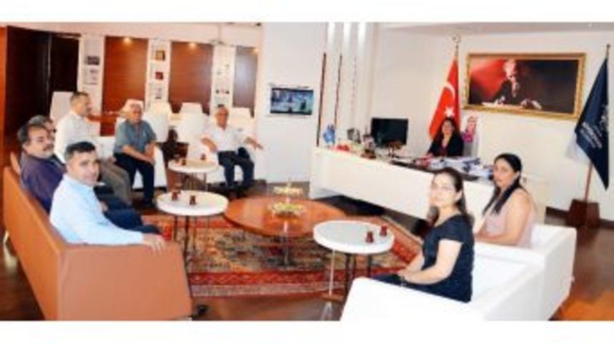 Alevilerden Başkan &Ccedil;er&ccedil;ioğlu&rsquo;na Teşekk&uuml;r Ziyareti