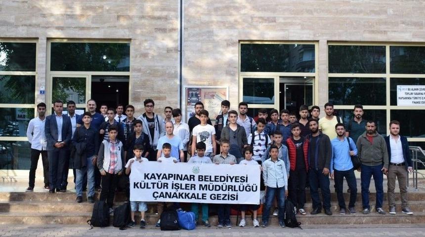 Kayapınar’da 40 Öğrenci Çanakkale Gezisine Gitti