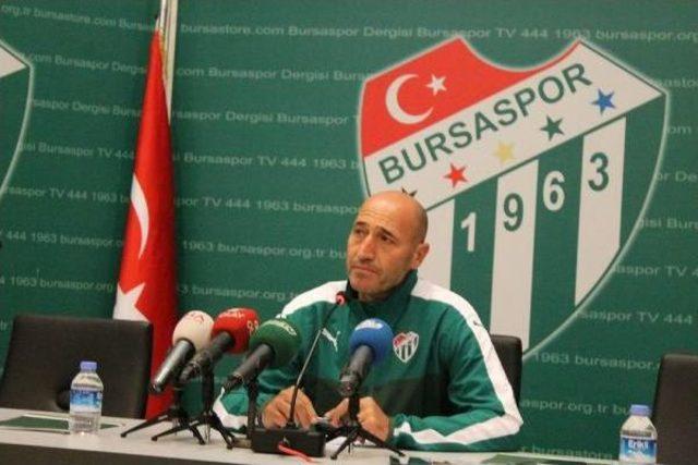 Bursaspor Teknik Direktörü Örnek: Antalyaspor Maçını Kazanmak Istiyoruz