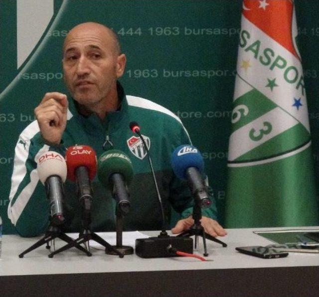 Bursaspor Teknik Direktörü Örnek: Antalyaspor Maçını Kazanmak Istiyoruz