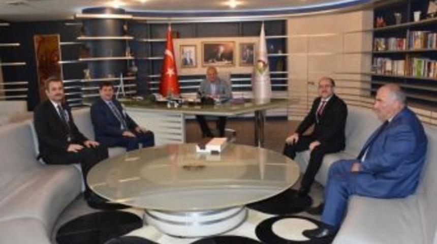 Sgk M&uuml;d&uuml;r&uuml;nden Başkan Keleş&rsquo;e Ziyaret