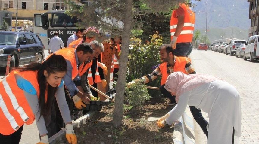 Hakkari Y&ouml;reye Has &Ccedil;i&ccedil;eklerle Renklenecek