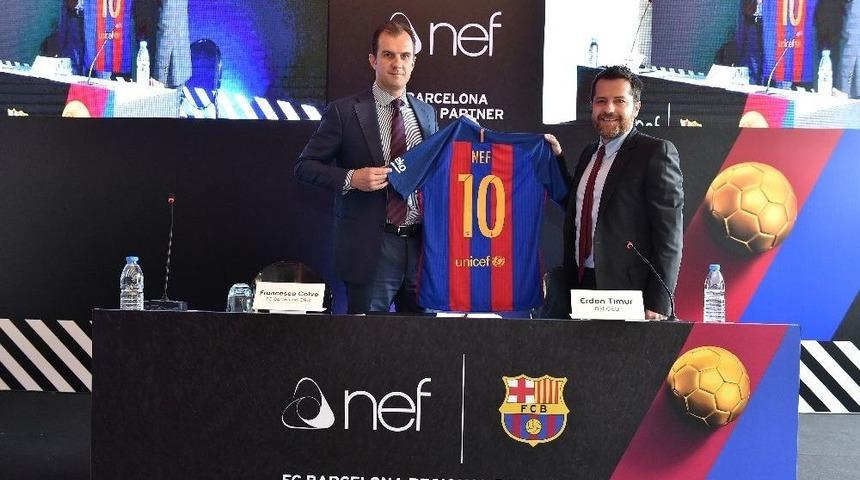 Nef Barcelona&rsquo;nın Yeni Sponsoru Oldu