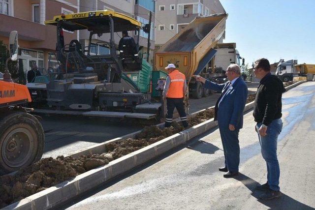 Tekirdağ&rsquo;da Beton Asfalt &Ccedil;alışmaları 3