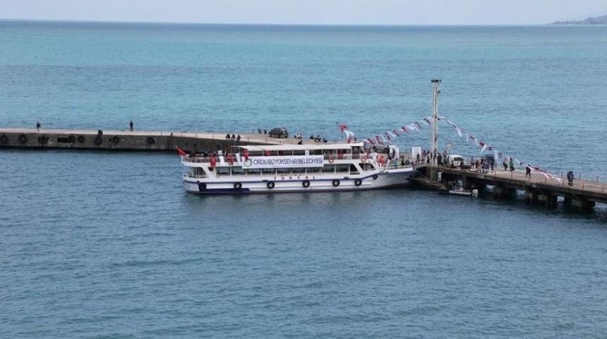 Ordu&rsquo;ya Gezinti Teknesi Geliyor