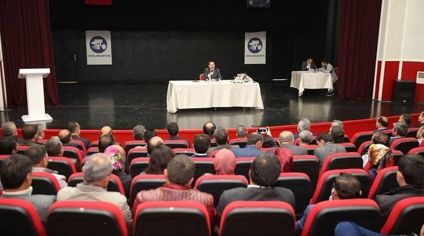 Vali Balkanlıoğlu Okul Aile Birliği Başkanları İle Buluştu