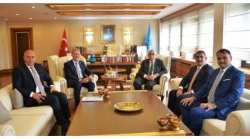 Başkan Togar &Ouml;nemli Projeler İ&ccedil;in Ankara&rsquo;da