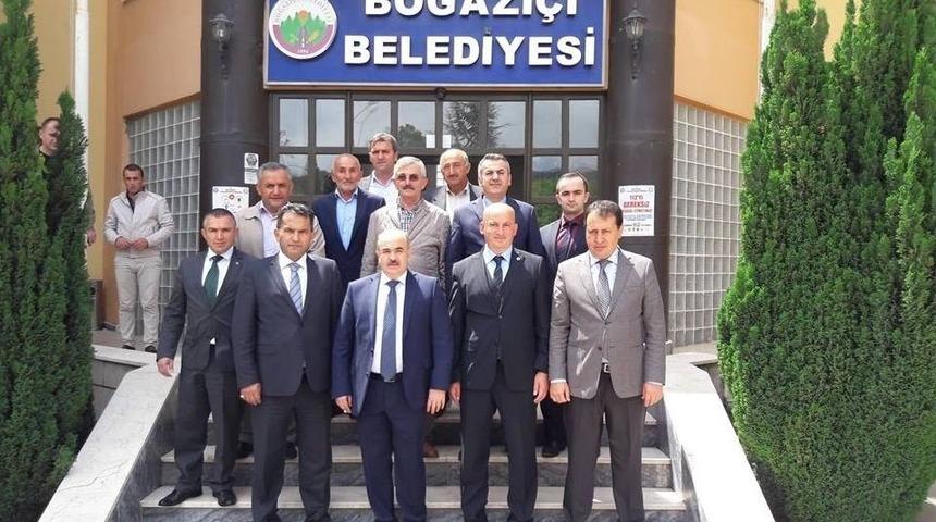 Vali Dağlı Boğazi&ccedil;i Belediyesini Ziyaret Etti