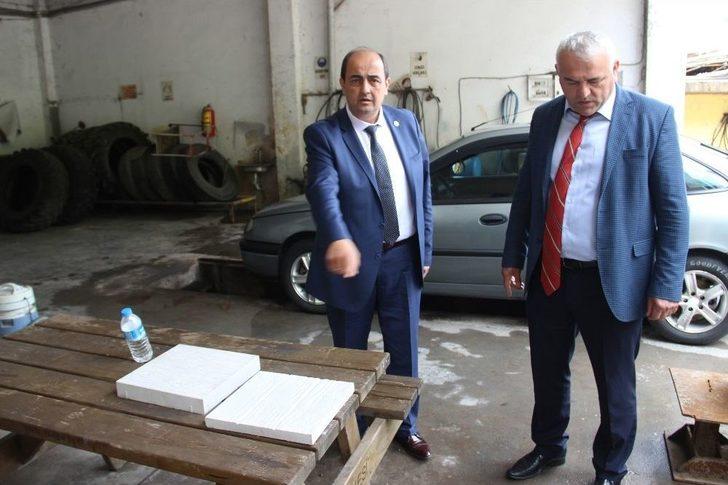 Gülüç’e Çeşme’den Bir Tır Dolusu Malzeme Geldi G3