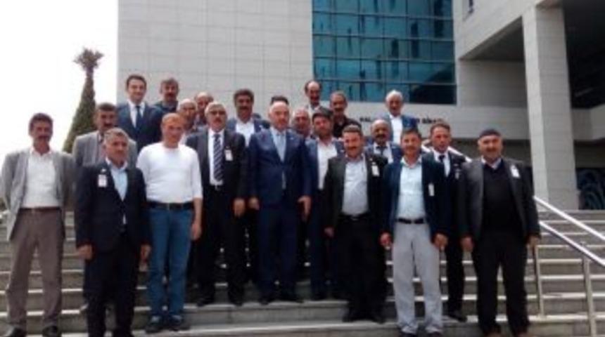 Milletvekili Ilıcalı, Tekmanlı Muhtarları Tbmm&rsquo;de Ağırladı