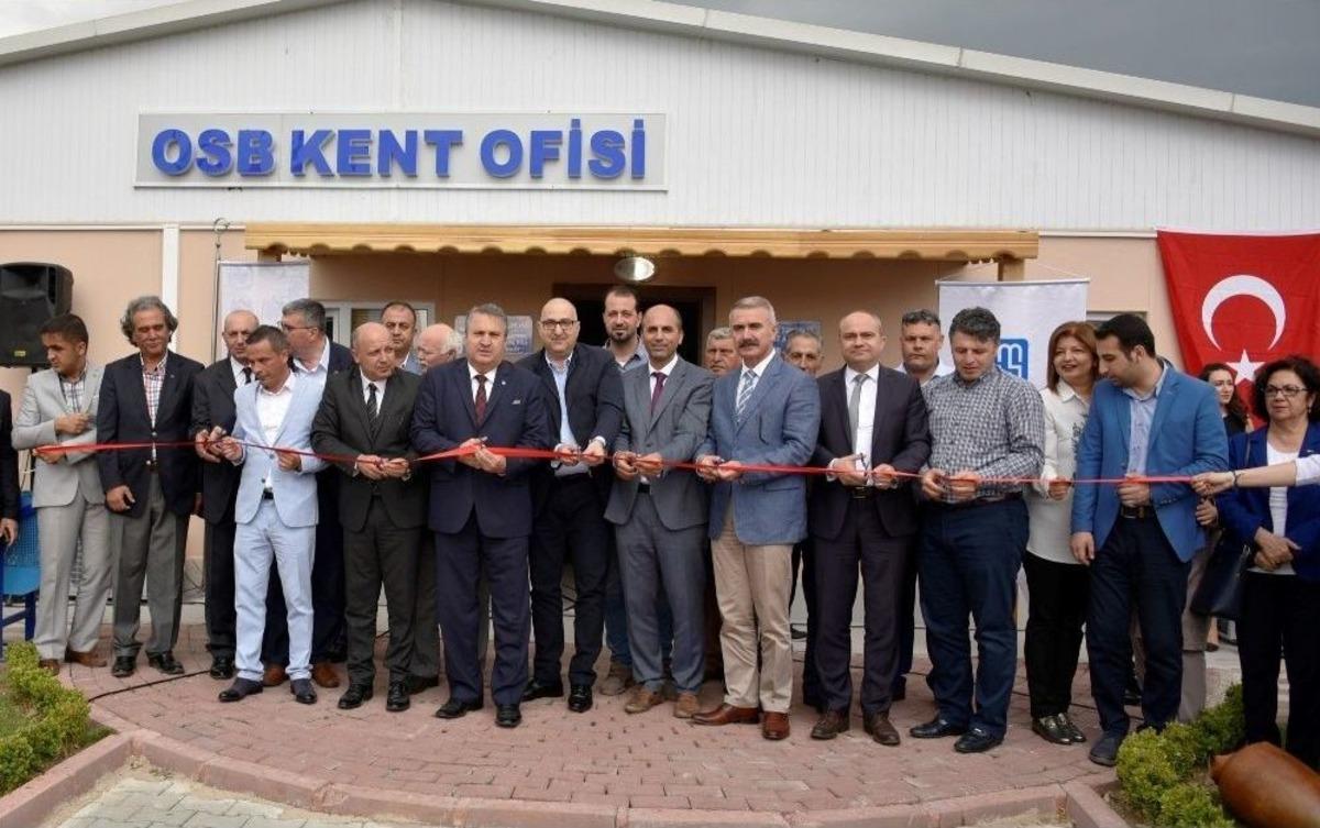 G&uuml;rle Ve Osb Kent Ofisi T&ouml;renle A&ccedil;ıldı