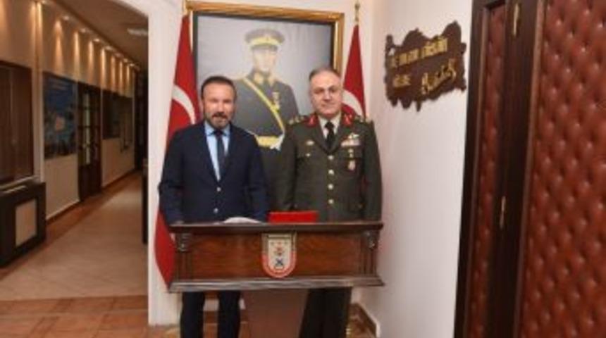 Başkan Doğan&rsquo;dan Edok Komutanına Ziyaret