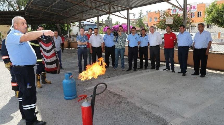Toroslar&rsquo;da Yangın Tatbikatı