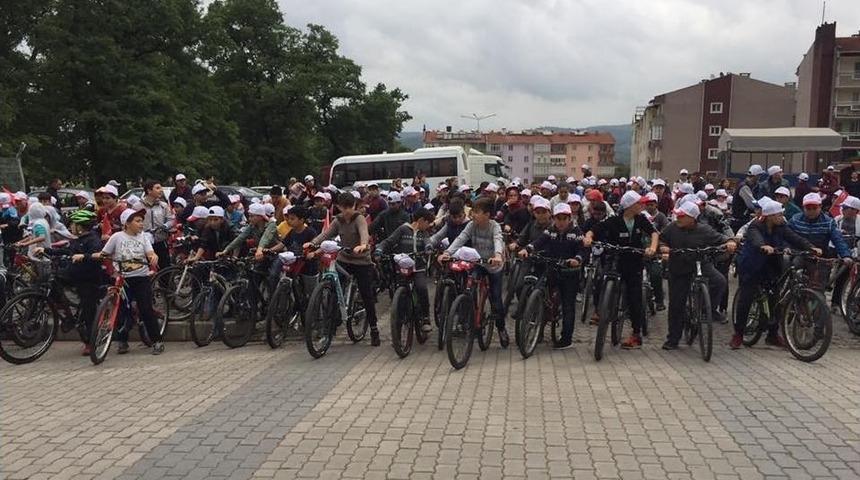 Yenice&rsquo;de 7&rsquo;den 77&rsquo;ye Bisiklet Turu Yapıldı