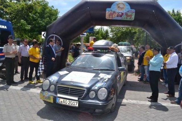 Doğu-Batı Dostluk Ve Barış Rallisi Dalyan Etabı Start Aldı