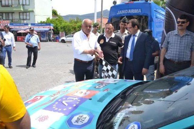 Doğu-Batı Dostluk Ve Barış Rallisi Dalyan Etabı Start Aldı