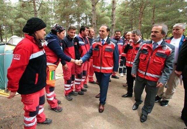 4 İlin Umke Ekiplerinden Amasya&rsquo;da Tatbikat 2