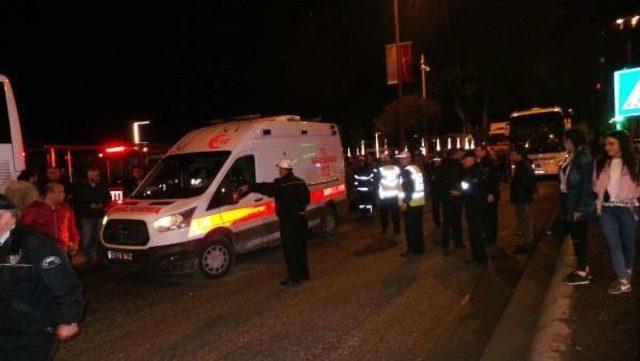 Ordu da Yolcu Otob&uuml;s&uuml;n&uuml;n &Ccedil;arptığı Yaya &Ouml;ld&uuml; 2