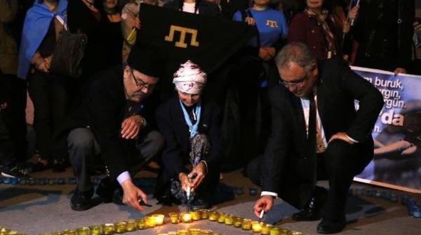 Kırım Tatar T&uuml;rkleri, S&uuml;rg&uuml;n&uuml;n 73'&uuml;nc&uuml; Yılında Anma T&ouml;reni Yaptı