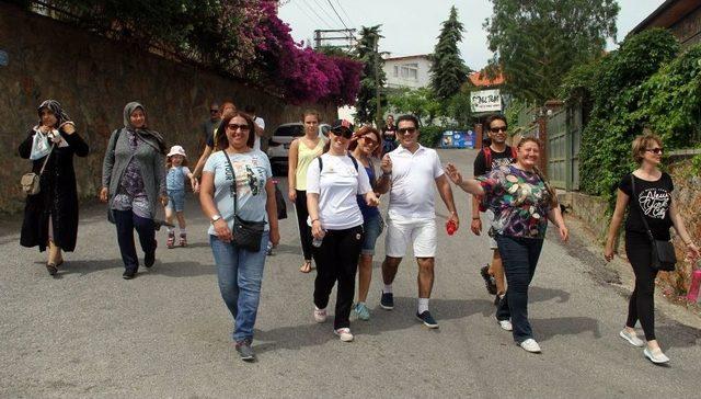 Alanya&rsquo;da &rsquo;sağlık İ&ccedil;in Hareket Et&rsquo; Y&uuml;r&uuml;y&uuml;ş&uuml; 2