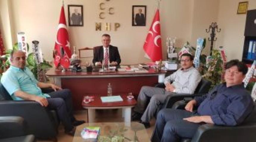 Didim Ticaret Odası&rsquo;ndan Mhp İl Başkanı İlter&rsquo;e Ziyaret