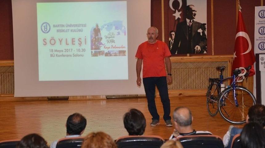 Bir Tur Atmak İ&ccedil;in Bindiği Bisikletiyle D&uuml;nyayı Geziyor