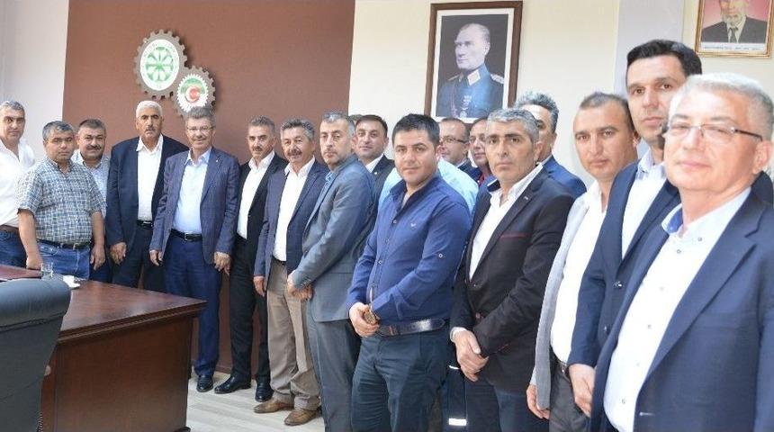 Başkan Akay Şeker-iş Sendikası&rsquo;nı Ziyaret Eti