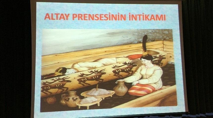 Altay Prensesinin İntikamı&rdquo; Belgesel Film G&ouml;sterimi Yapıldı