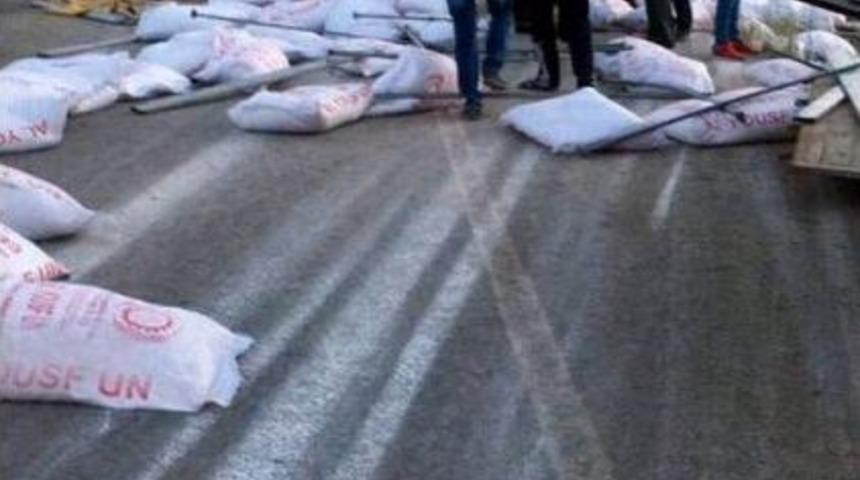 Tır Şarampol&uuml; Yuvarlandı: 1 Yaralı