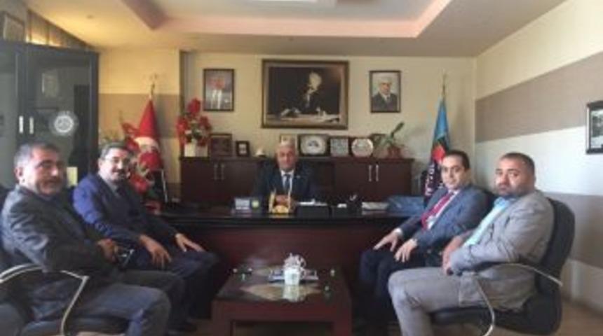 Sgk İl M&uuml;d&uuml;r&uuml; G&ouml;ksoy&rsquo;dan Başkan Tuğrul&rsquo;a Ziyaret