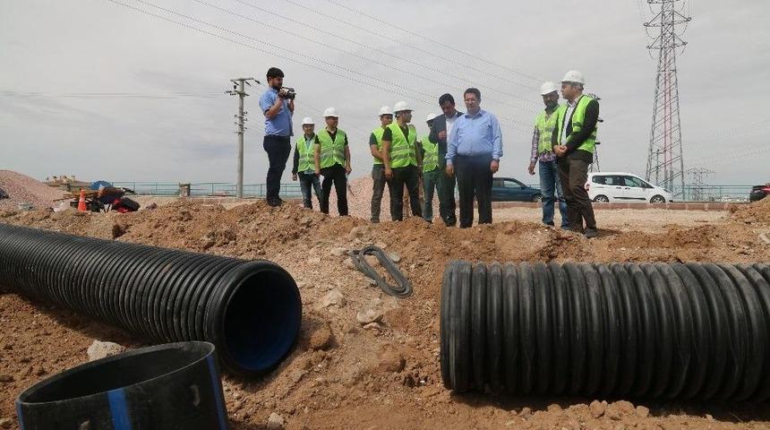 Aksaray&rsquo;da Yağmur Suyu Hattı D&ouml;şeniyor